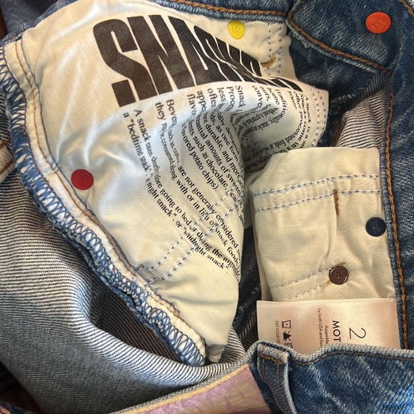 Mother SNACKS High Waisted Twizzy Skimp in Delicious Memories - Picture 7 of 7